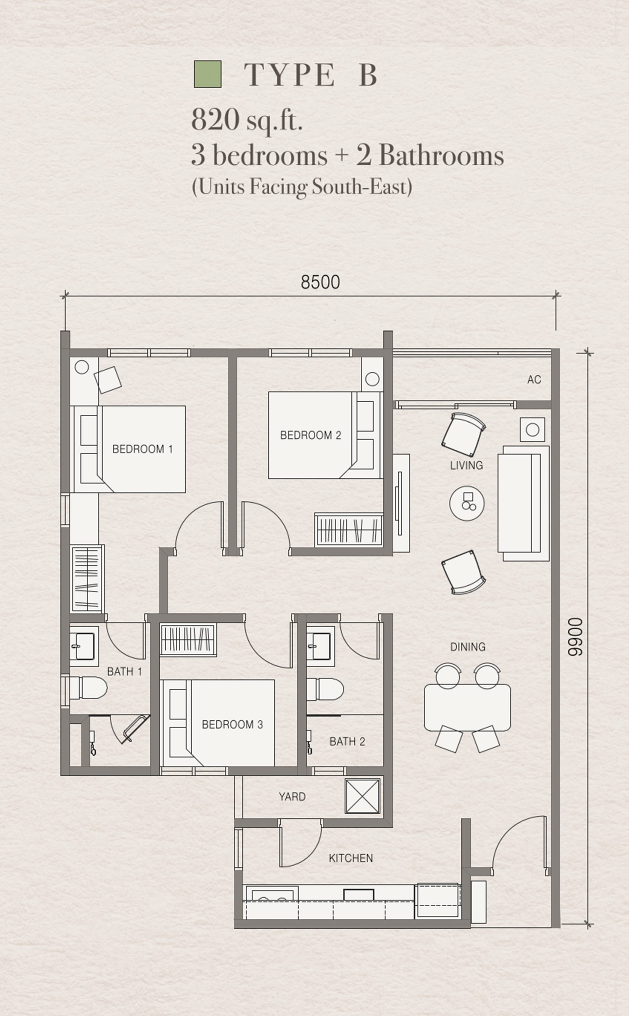 Tuan Heritag3 Residency Layout Plan